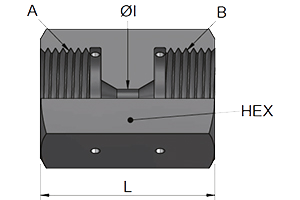 Female HP Compact (Metric Gland) | Female HP Compact (Metric Gland)