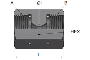 Female HP Metric Compact | Female HP Metric Compact