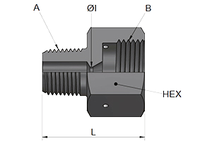 Male NPT | Female HP