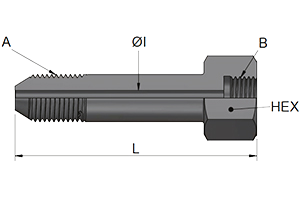 Torpedo HP | Female GAS Flat Seal